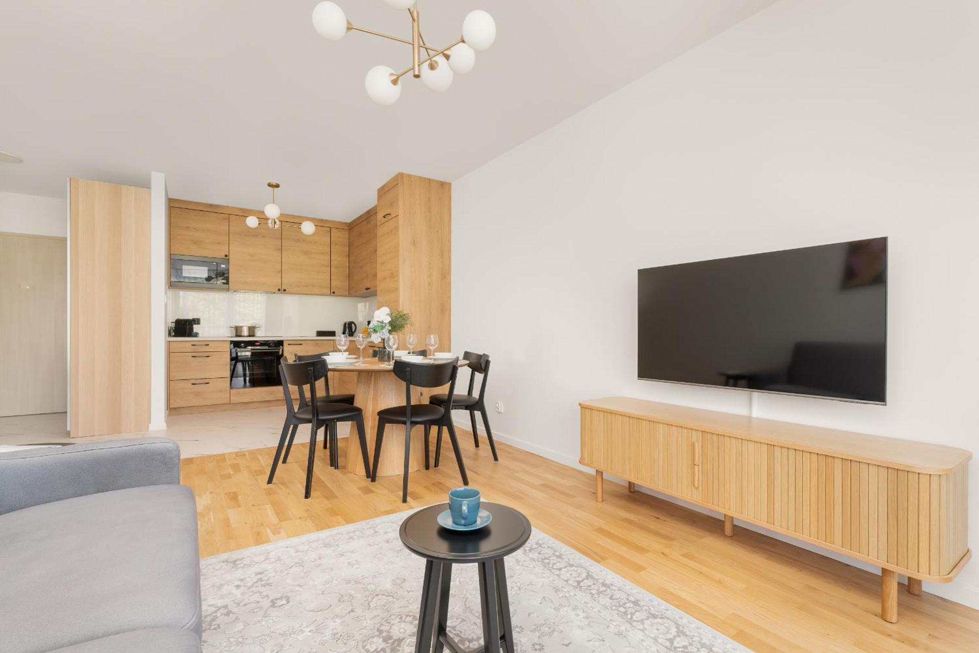 Stylowy Apartament W Gdansku Parking & Ekspres Do Kawy By Noclegi Renters エクステリア 写真